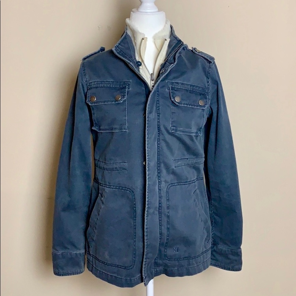 Hurley Jacket With Removable Faux Fur Layer